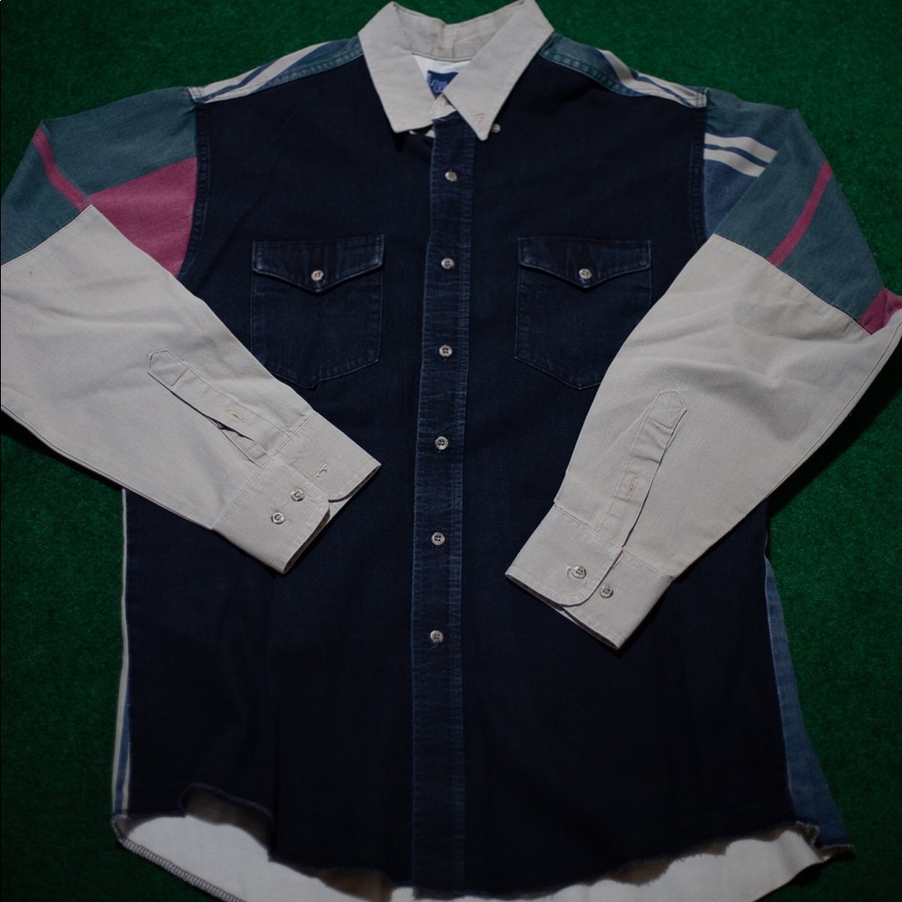 Vintage Wrangler Button Down